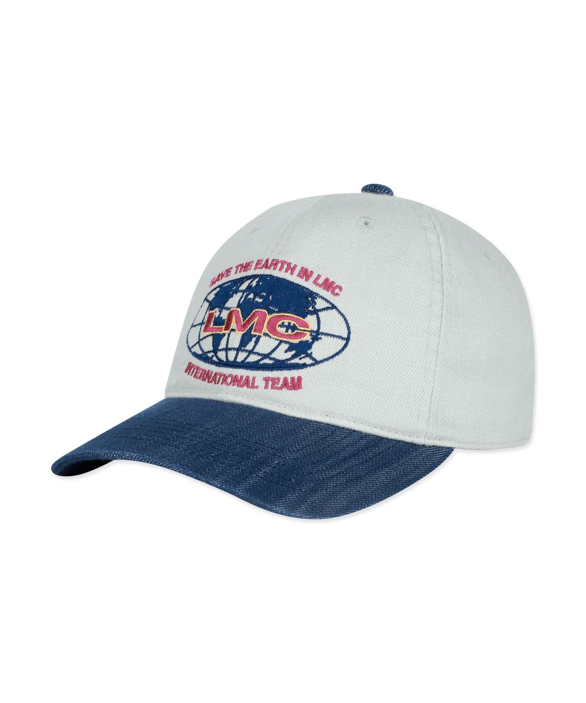 엘엠씨(LMC) EARTH LOGO VINTAGE DENIM CAP ash gray