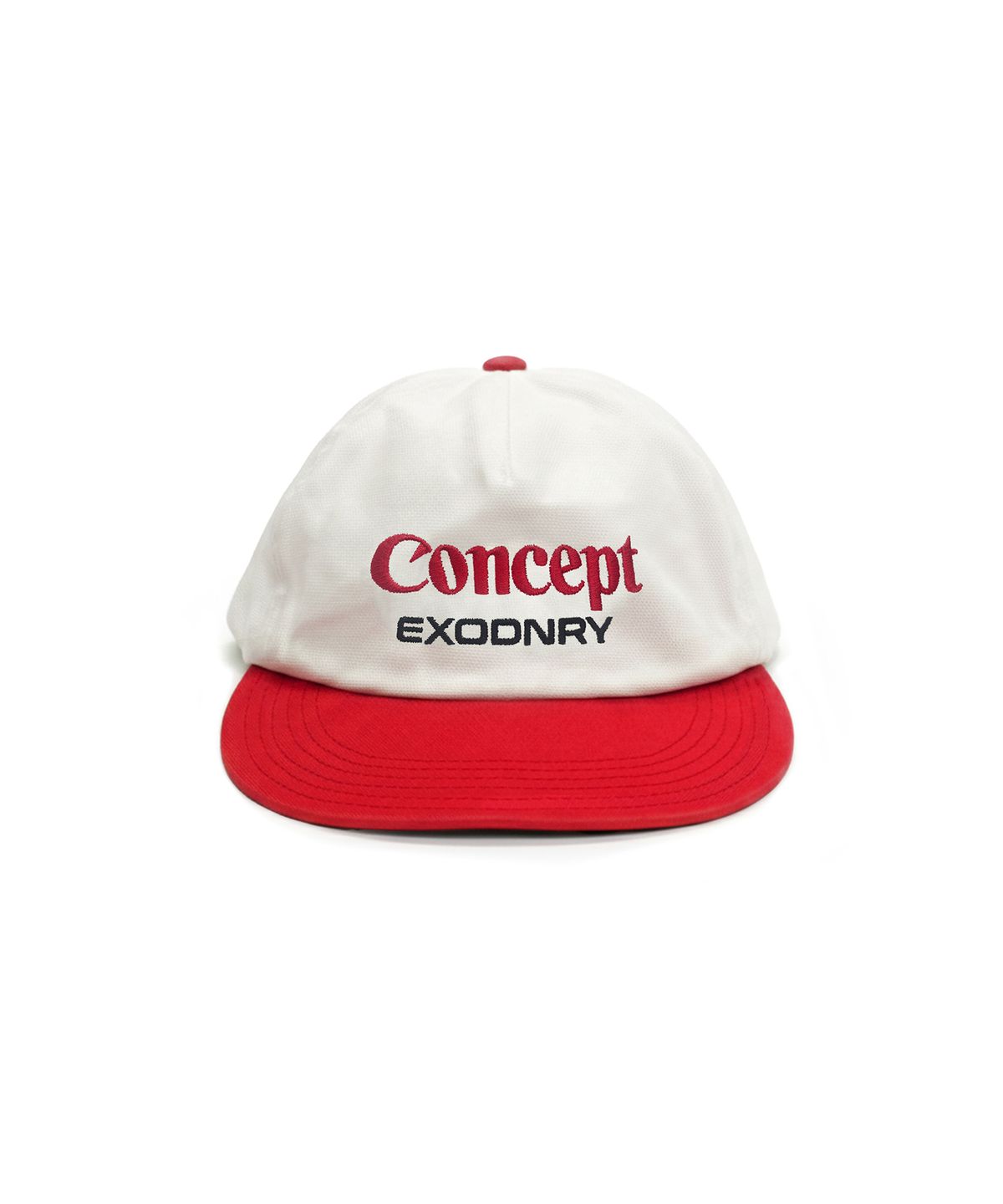 엑스트라오디너리(EXTRAORDINARY) OVERSIZE CONCEPT LOGO CAP WHITE