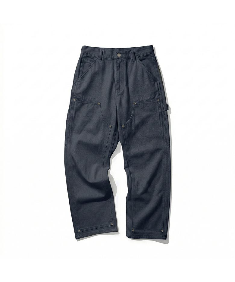 DOUBLE KNEE PANTS DEEP BLUE