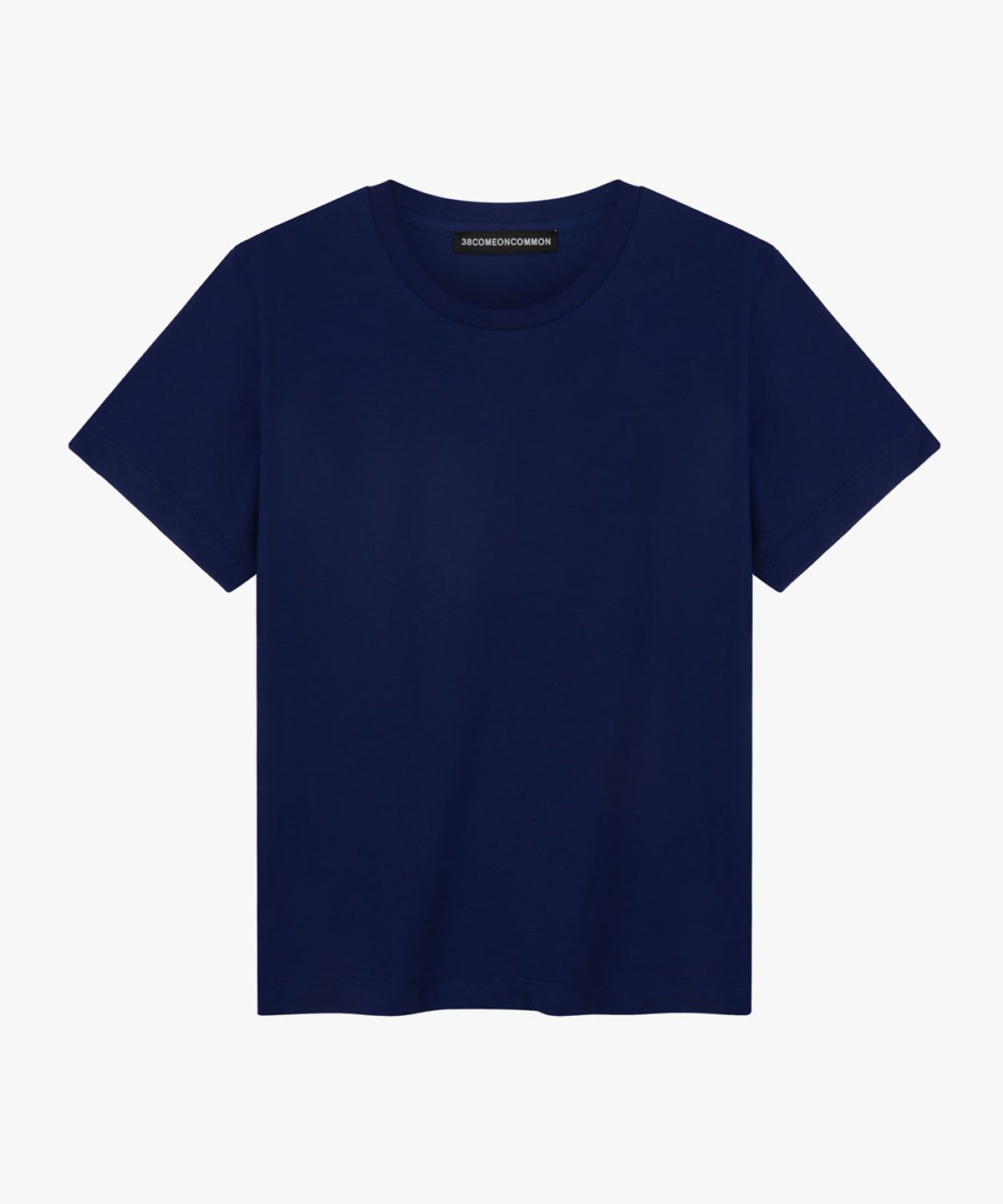 38컴온커먼(38COMEONCOMMON) Regular Cotton T-Shirt (Indigo)