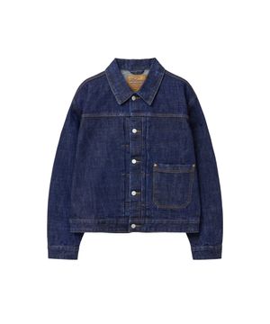 15oz Selvedge Rinsed(Wash) Jacket (Indigo)