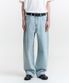 12.5oz Salt Wide Straight Denim Jeans (Light Blue)