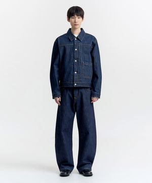 15oz Selvedge Rinsed(Wash)Set-up (Indigo)