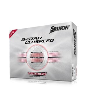 Q-STAR 얼티스피드 트랙라인 3피스 골프공