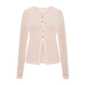 절개버튼브이넥가디건_V6A-CCA008