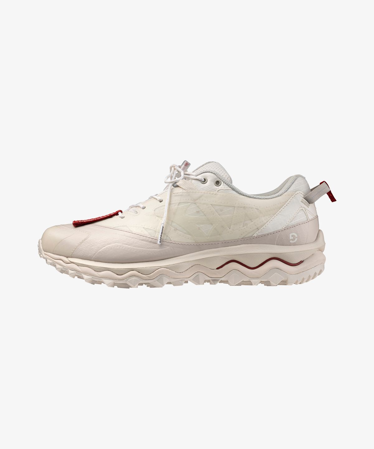 미즈노(MIZUNO) [Mizuno x GOOPiMADE] 웨이브 무진 TL - 님버스 클라우드:스노우 화이트:윈드 차임 / D1GD252301