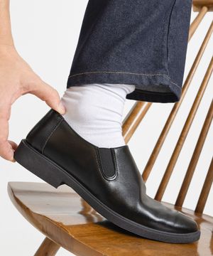 GO104 이카오마 밴딩 로우 슬립온 블랙