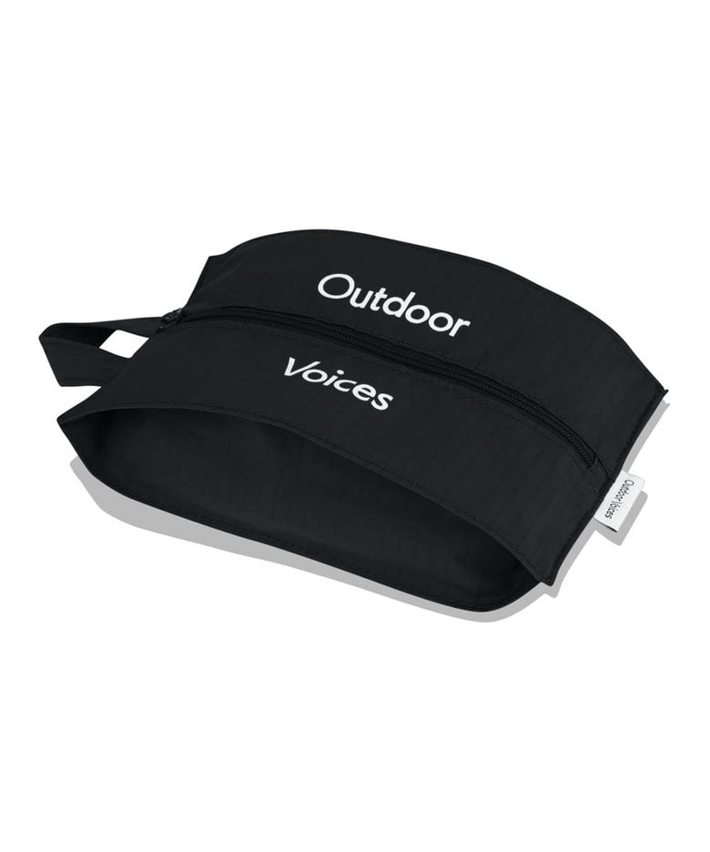 LIGHT WEIGHT NYLON POUCH (BLACK)