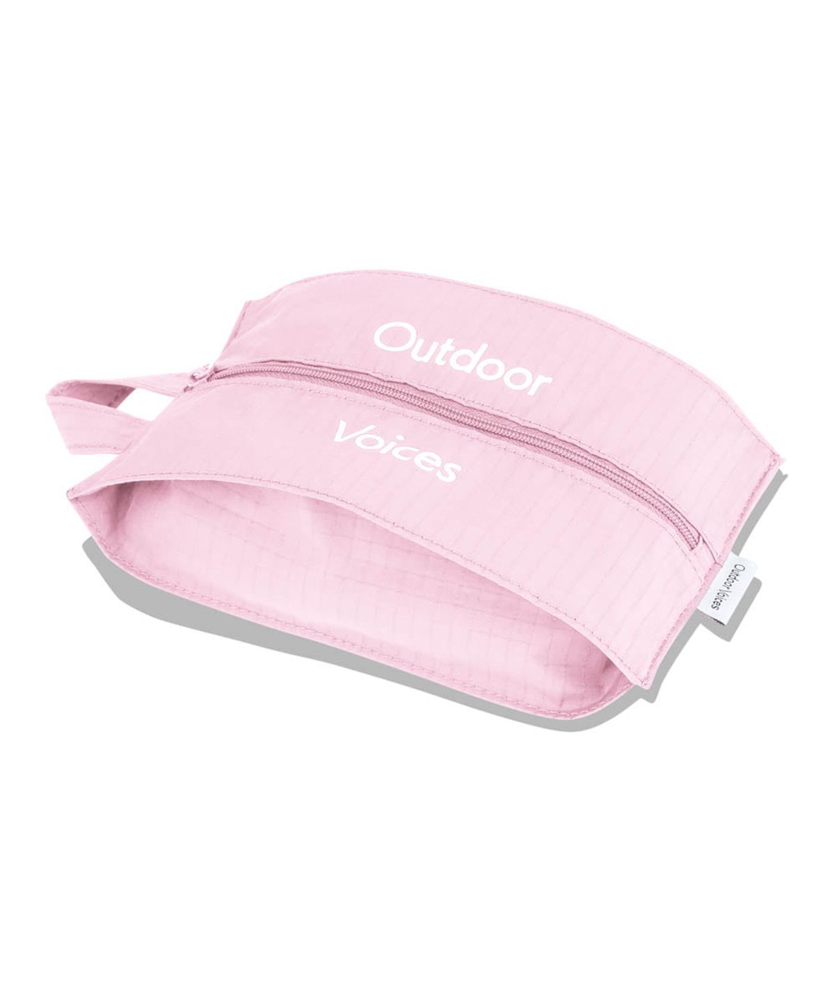 아웃도어 보이스(OUTDOOR VOICES) LIGHT WEIGHT NYLON POUCH (PINK)