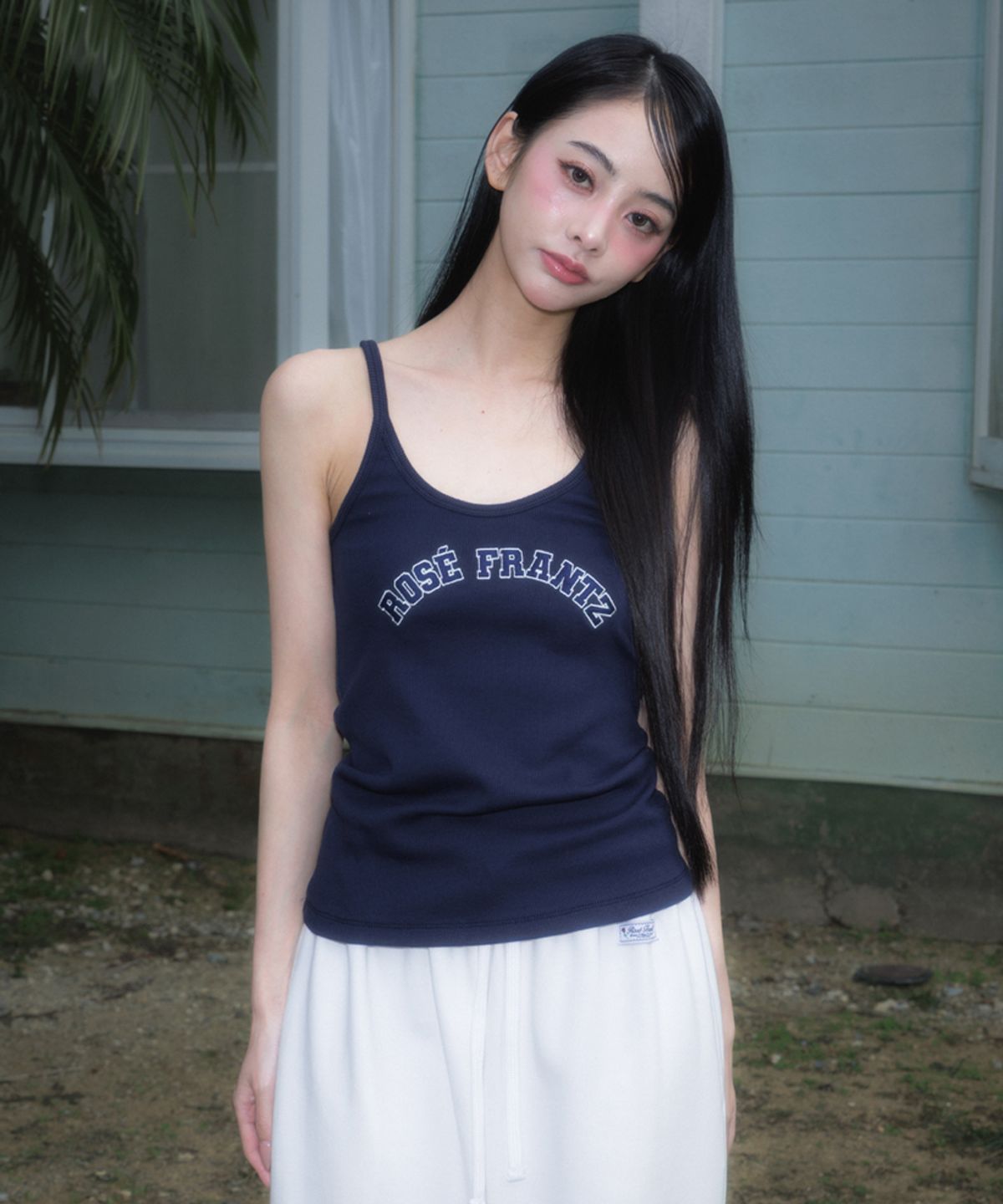 로제프란츠(ROSEFRANTZ) Round Patch Sleeveless [Navy]