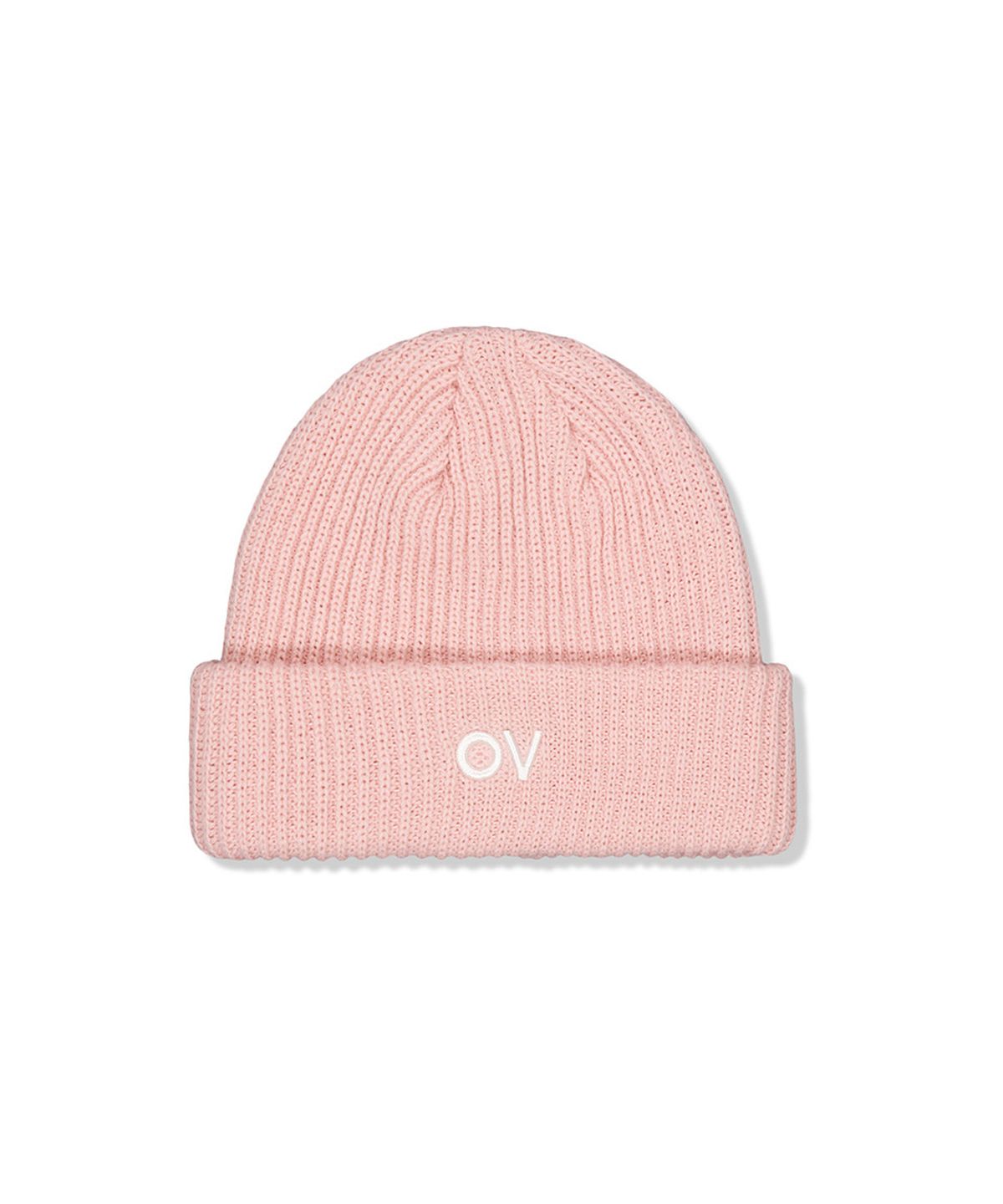 아웃도어 보이스(OUTDOOR VOICES) OV LOGO CUFF BEANIE (PINK)