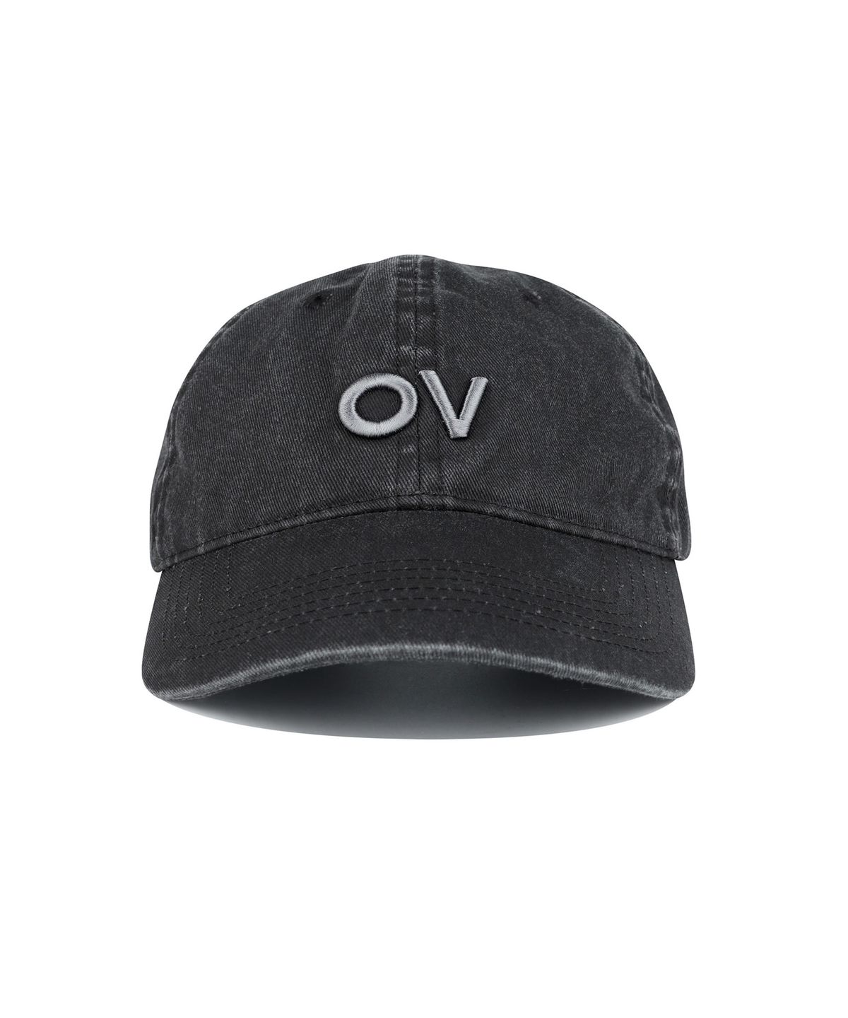 아웃도어 보이스(OUTDOOR VOICES) OV LOGO WASHED COTTON CAP (CHARCOAL)
