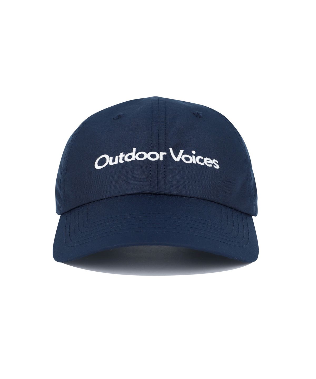 아웃도어 보이스(OUTDOOR VOICES) CLASSIC LOGO WOVEN CAP (NAVY)