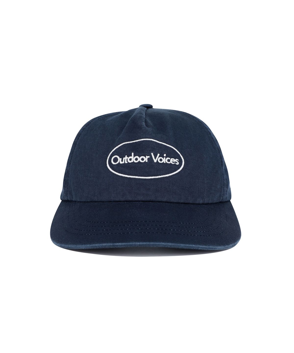 아웃도어 보이스(OUTDOOR VOICES) OVAL LOGO 5P CAP (NAVY)