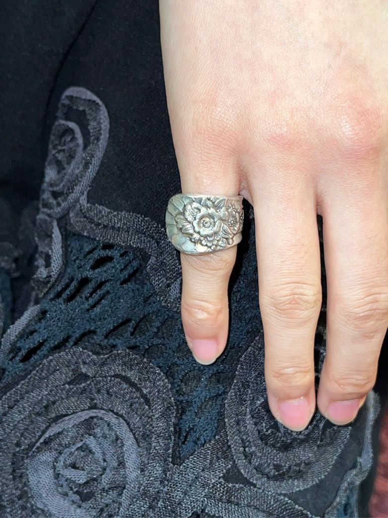 PAISELY SPOON RING