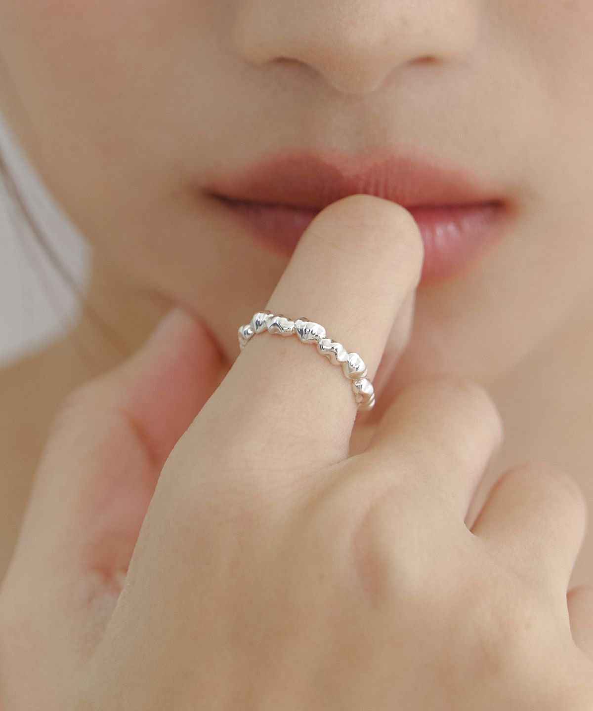 바이위켄드(BYWEEKEND) Seed heart ring