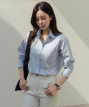 엔튼 포켓 소프트 코튼 셔츠_F6S194SH