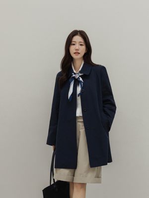 베이직 하프레글런 싱글 트렌치코트_F6S175CT