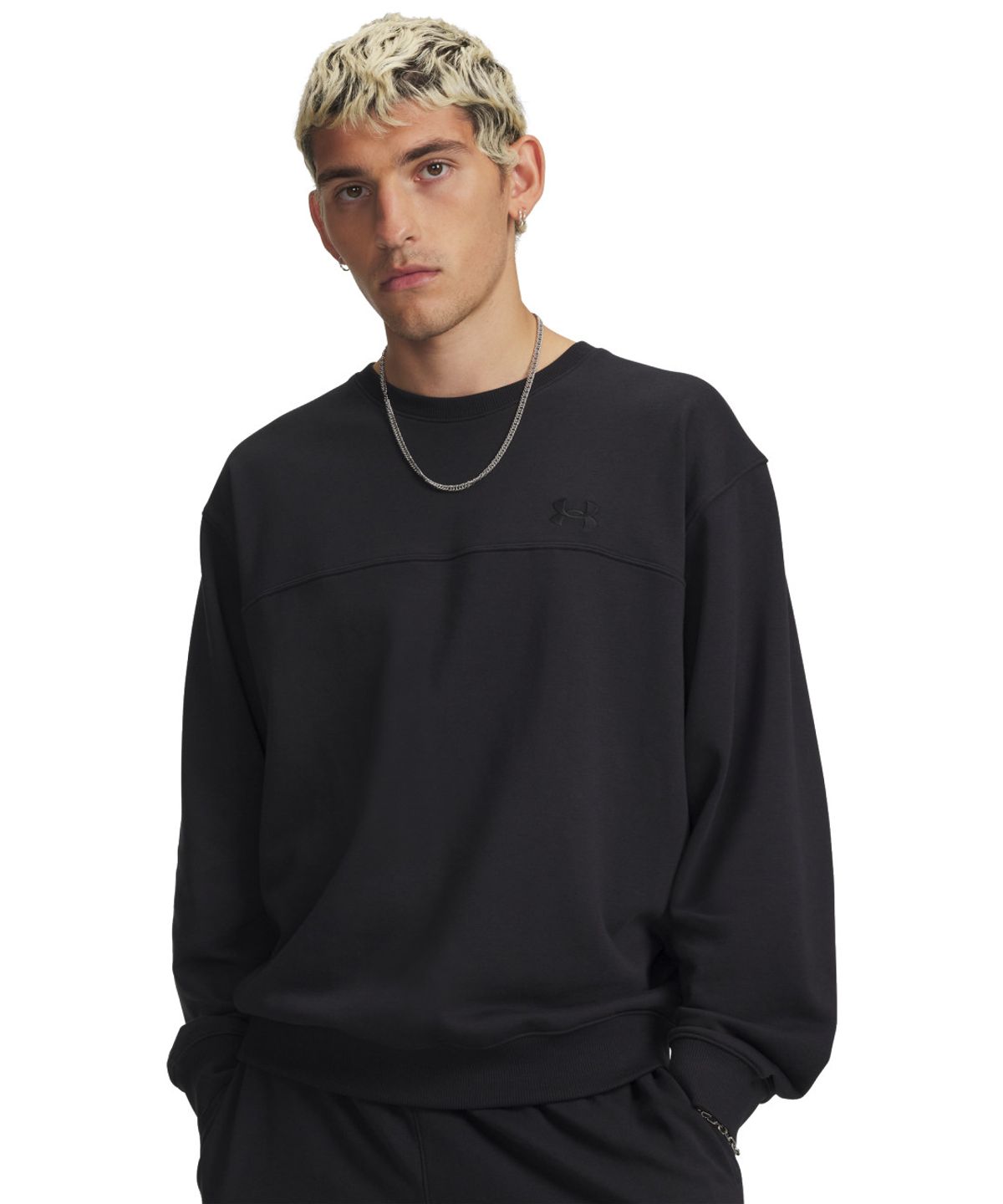 언더아머(UNDERARMOUR) 라이벌 라이트웨이트 크루 6009347-001