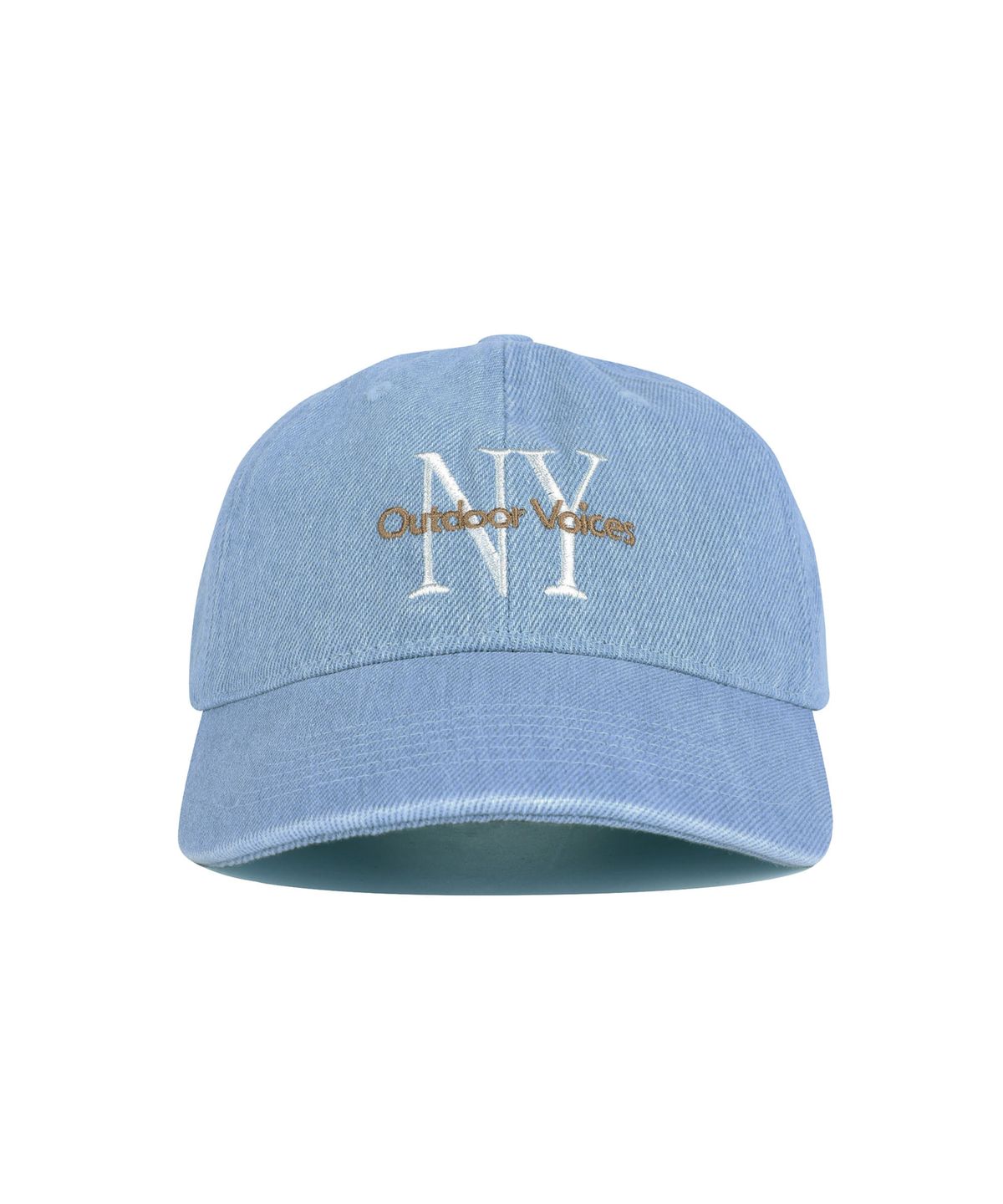 아웃도어 보이스(OUTDOOR VOICES) NY WASHED DENIM CAP (SKY BLUE)