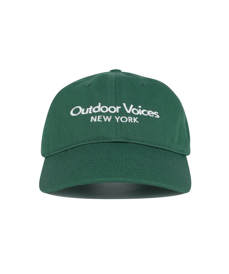 CLASSIC LOGO NY COTTON CAP (GREEN)