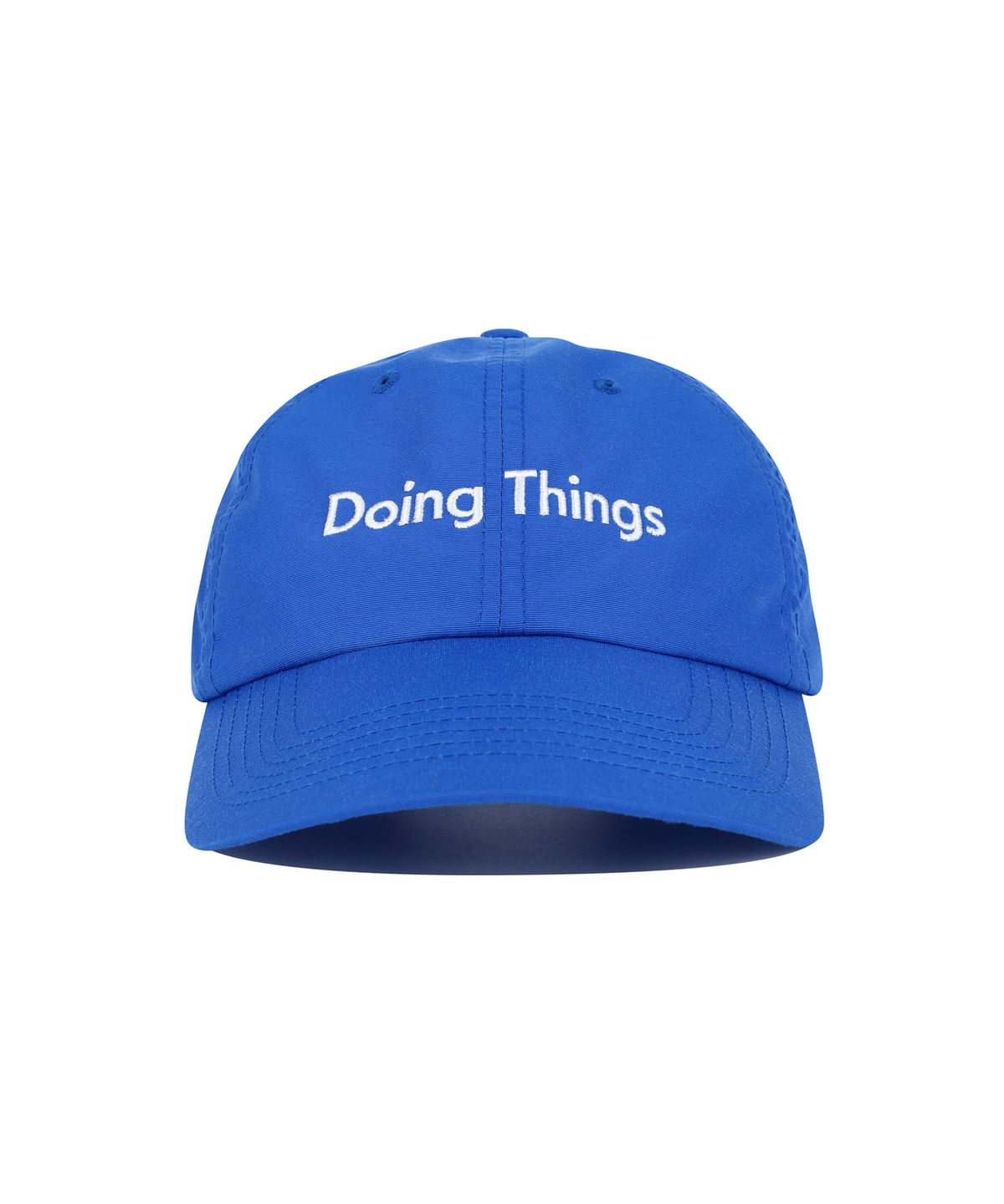 아웃도어 보이스(OUTDOOR VOICES) DOING THINGS WOVEN CAP (BLUE)