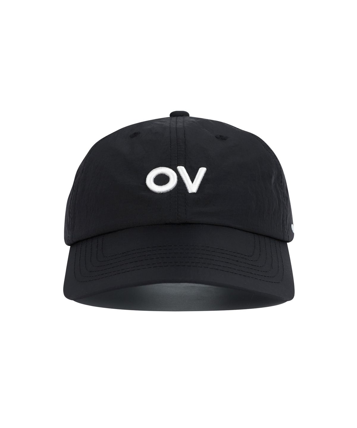 아웃도어 보이스(OUTDOOR VOICES) OV LOGO NYLON CAP (BLACK)