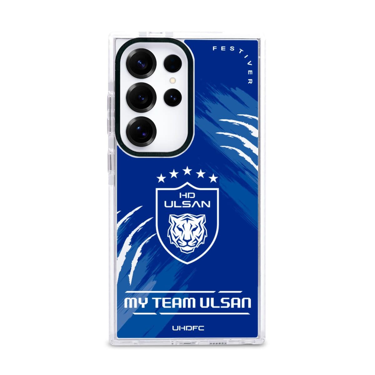페스티버(FESTIVER) 울산 HD FC 마이팀 울산 갤럭시 S시리즈 맥세이프 블랙 팬텀 케이스