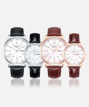 VR1126A  커플 가죽 손목시계 4종