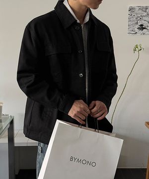 모노 플렌 포켓 자켓 [XL-6XL]