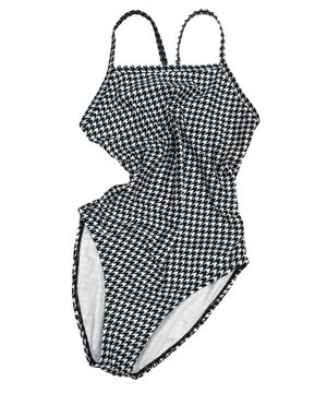 하운드 투스 체크 블랙 - 포인트 에디션(시그니처/픽스드백)