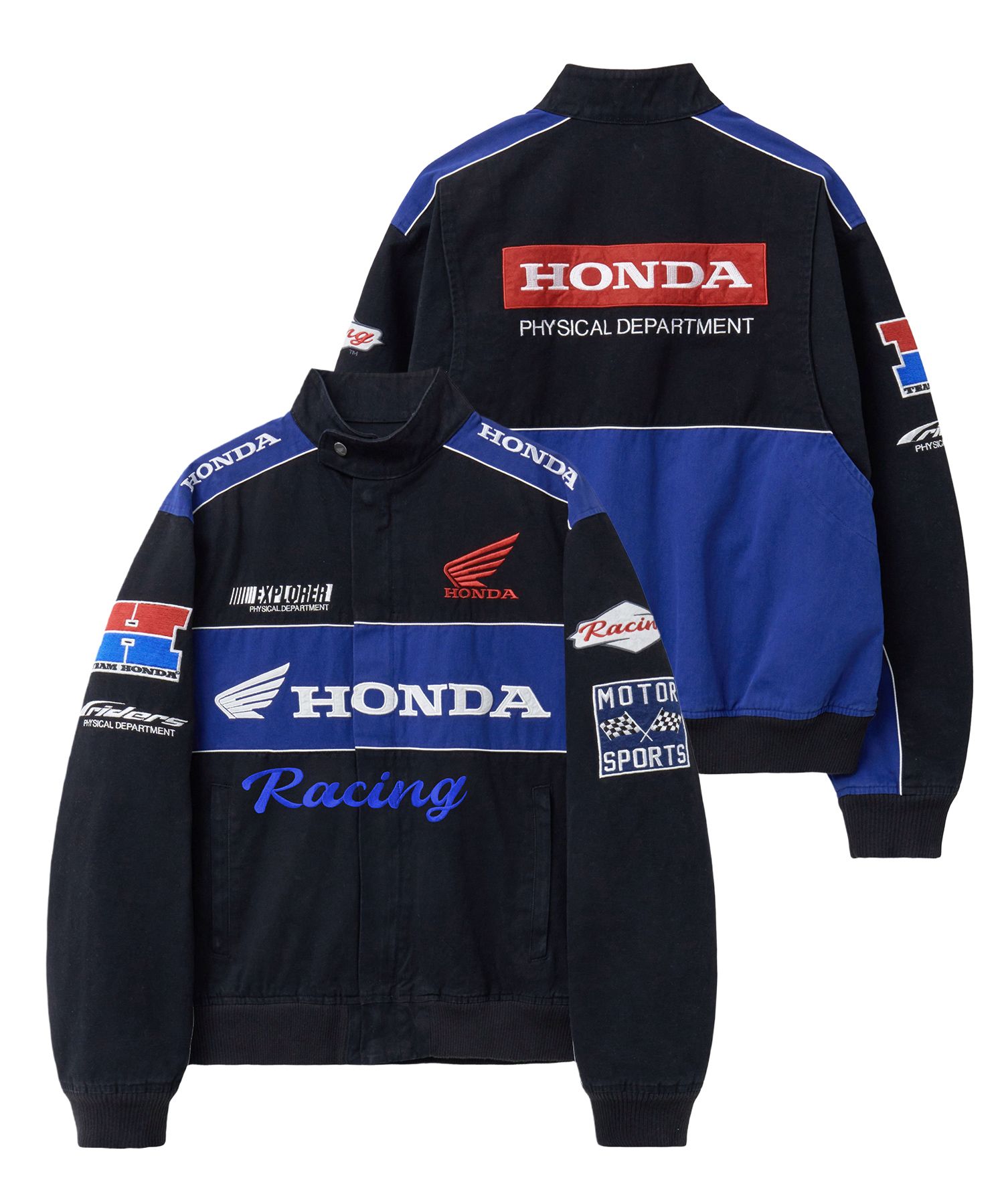 MUSINSA | HONDA MOTORCYCLE APPAREL Twill Multi Patch Motorcycle