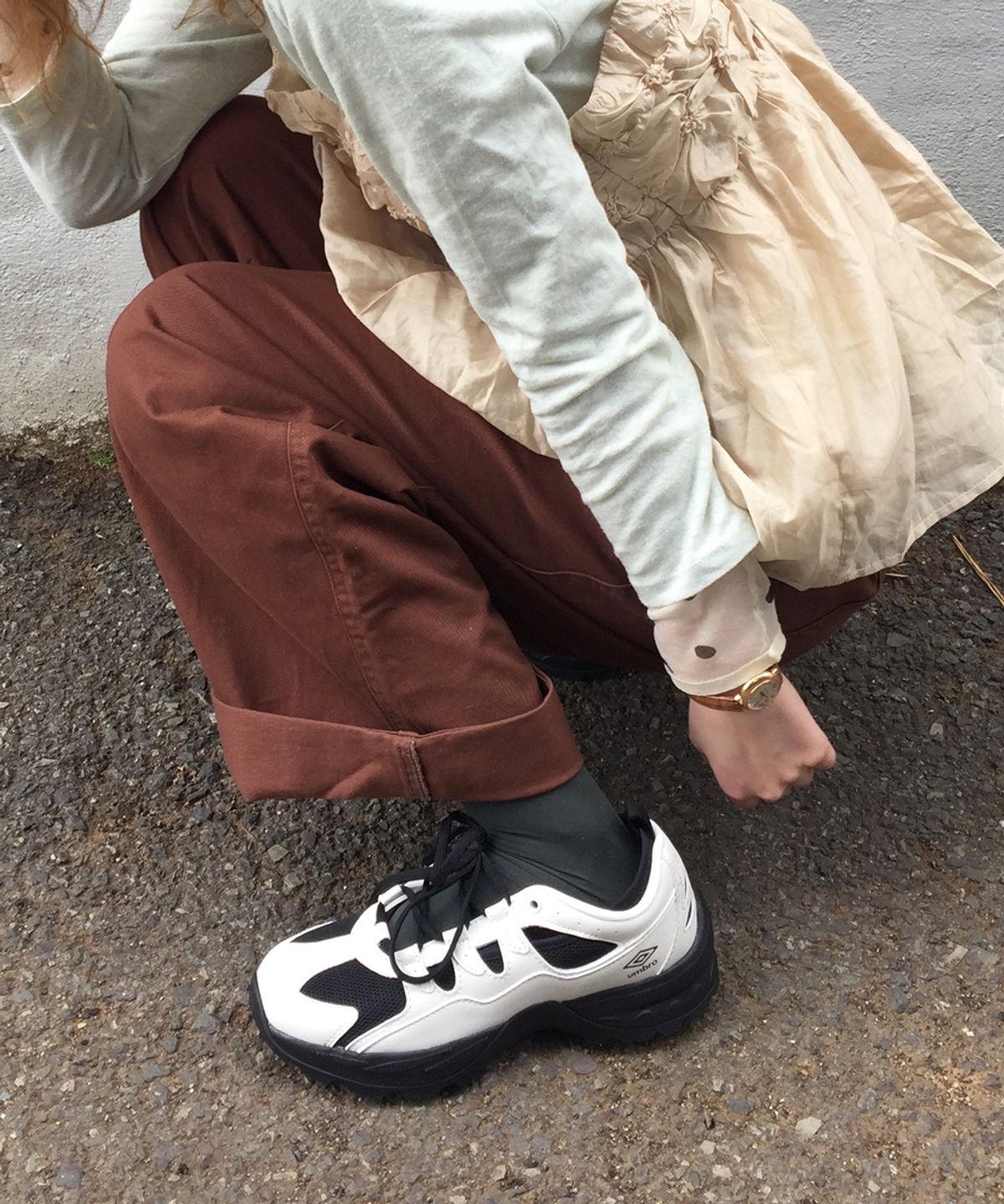 엄브로(UMBRO) URBAN TRAIL MARYJANE (어반 트레일 메리제인) 블랙 UR122CTP26