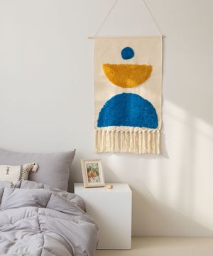 패브릭 행잉 포스터 가리개 커튼 벽 인테리어