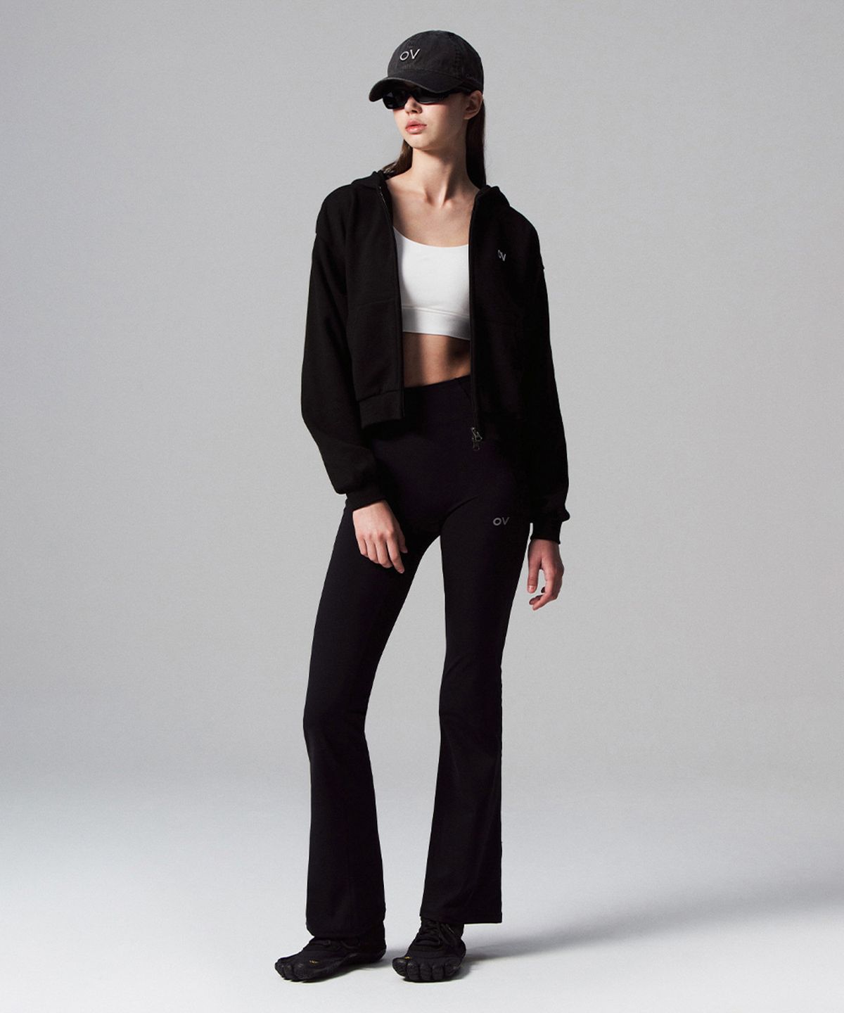 아웃도어 보이스(OUTDOOR VOICES) (W)Technol-OV™ SOFT FLEX FLARE LEGGINGS (BLACK)
