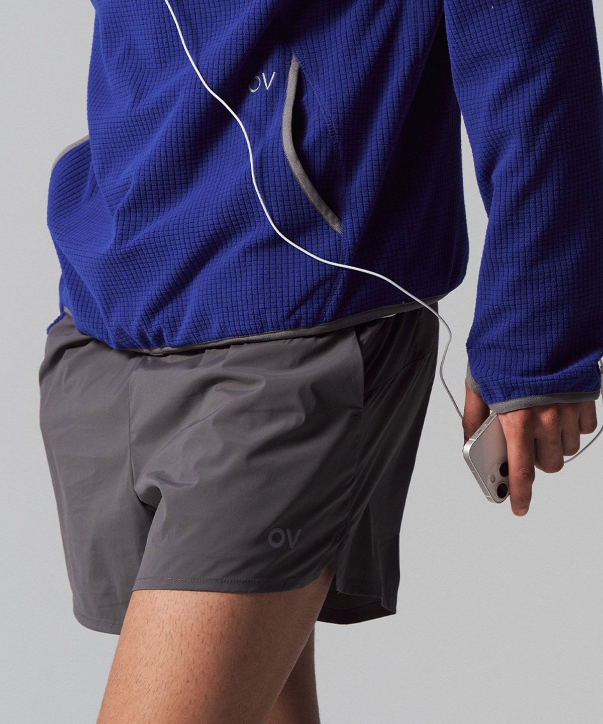 아웃도어 보이스(OUTDOOR VOICES) Technol-OV™ RACE SHORTS (CHARCOAL)