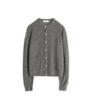 소프트 라운드 가디건, 그레이
