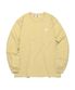 박스 로고 긴팔 티셔츠 레몬