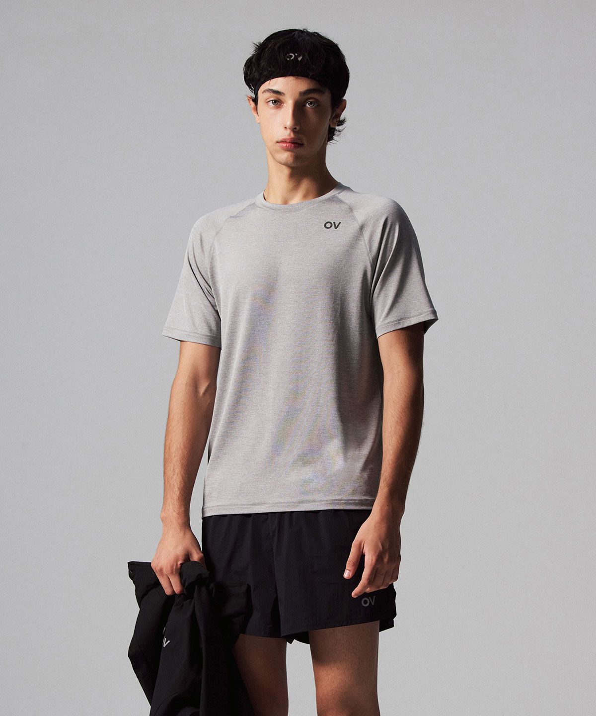 아웃도어 보이스(OUTDOOR VOICES) Technol-OV™ DRY FLEX TEE (GRAY)
