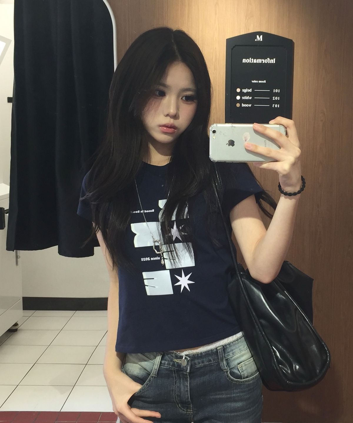 케이케이이이이(KKEEE) 스타박스 프린팅 반팔티(2color)
