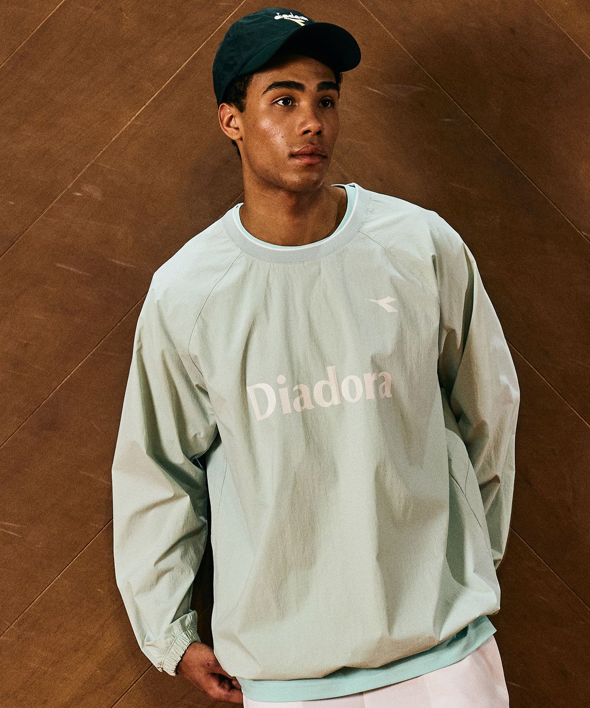 디아도라(diadora) 테니스타 긴팔 피스테 MINT