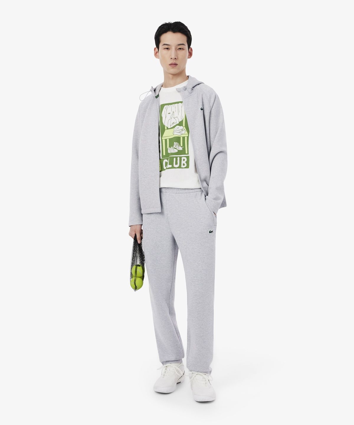 라코스테(LACOSTE) 남성 트레이닝 기본 팬츠 XH0142-56G CCA