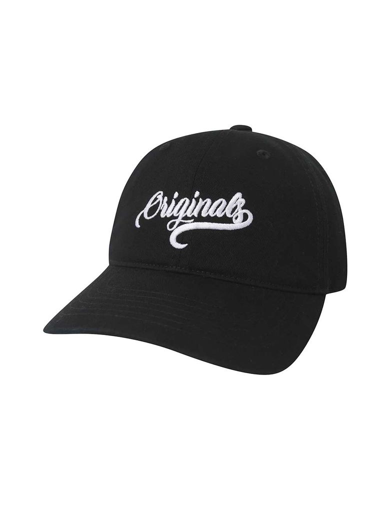 ORIGINALS46 반커브챙 SOFT BALL CAP_SC165 블랙