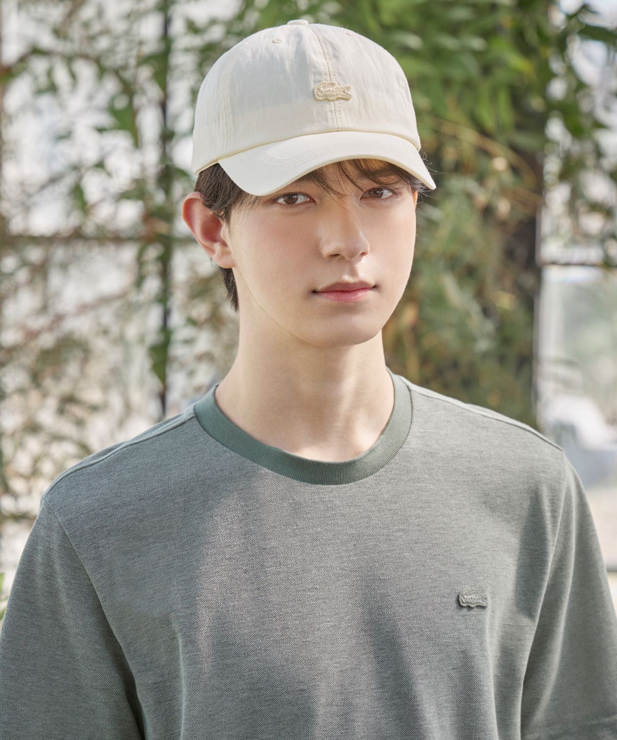 라코스테(LACOSTE) 공용 워시드 베이직 컬러 크록 볼캡 RK209E-56G 107