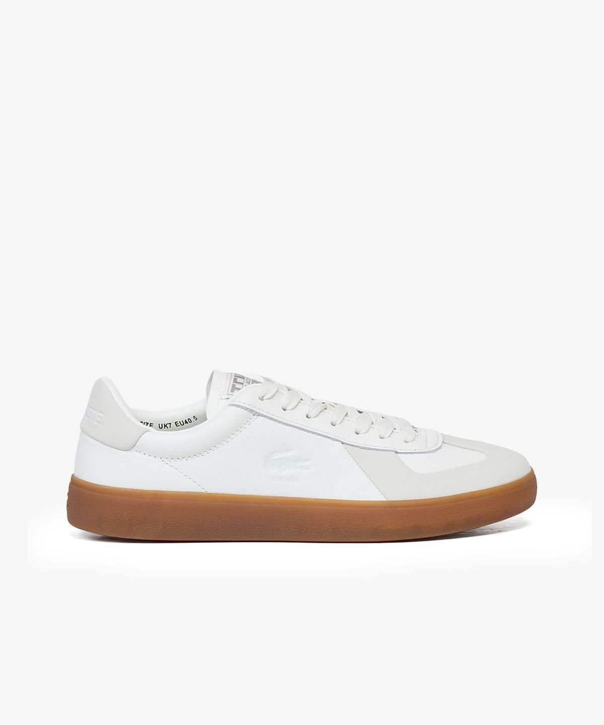 라코스테(LACOSTE) 남성 Baseshot Pro 레더 스니커즈 RZ0169M56G 40F