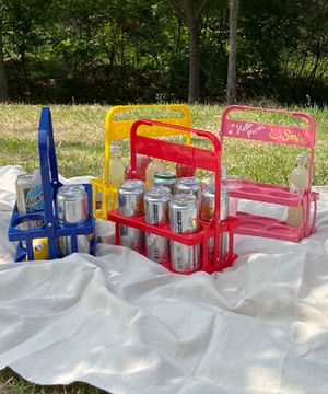 음료 커피 맥주 컵 접이식 캐리어