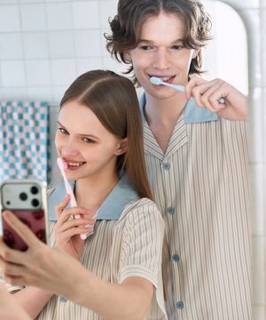 [2PACK] 크레스 클린핏 반팔 커플 잠옷세트