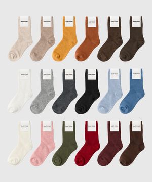 [4pack] 코시모 컬러 삭스_19colors(컬러선택형)