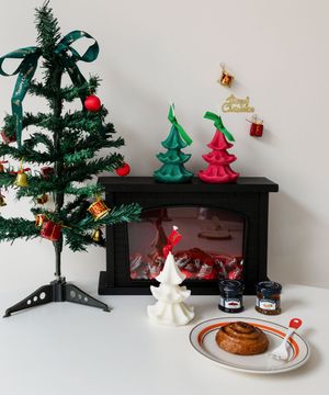 크리스마스 트리 산타 집들이 겨울 인테리어 소품 캔들