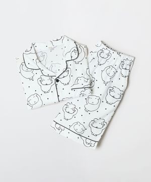 [가나디] 반팔 파자마(WHITE)_SPPPG25U06